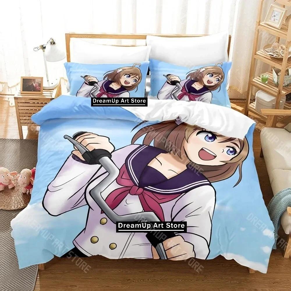 3D Print Bakuman Bedding Set Single Twin Full Queen King Size Bed Set Adult Kid Bedroom Duvetcover Sets 3D Print Anime Bed Sheet