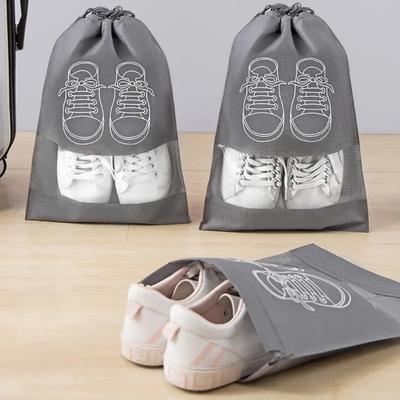New Non-woven Shoe Storage Bag, Household Travel Bag, Dust-proof and Environmentally Friendly Bag, Drawstring Series