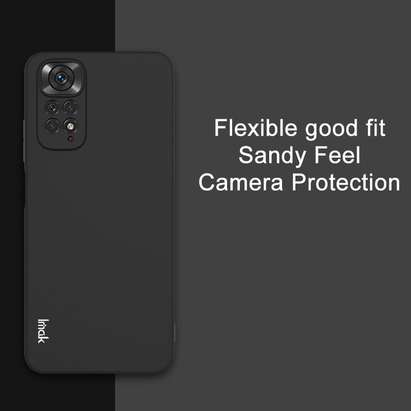 

IMAK UC-3 Series for Xiaomi Redmi Note 11 4G (Qualcomm)/Redmi Note 11S 4G TPU Matte Soft Case Anti-Skid Anti-Fingerprint Phone Shell A