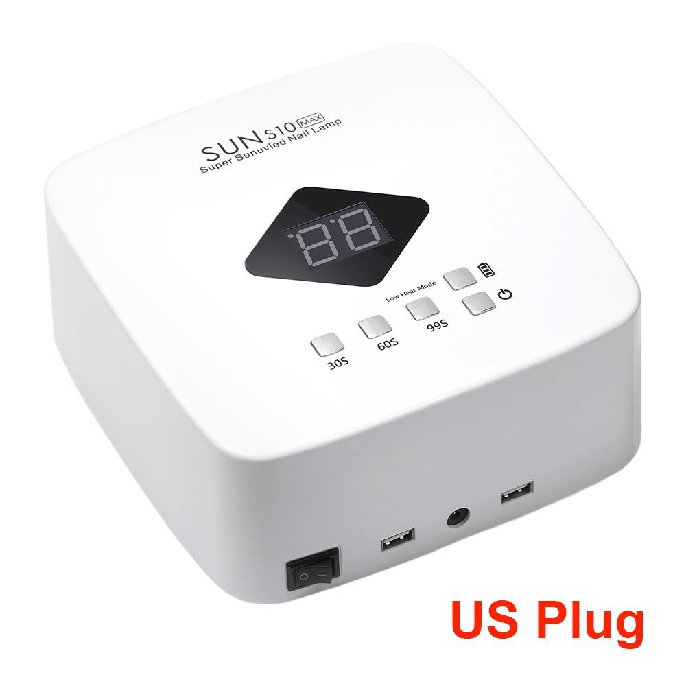 

Removable Bottom Nail Dryer Automatic Sensor UV Led Lamp Gel Polish Drying Lamp for DIY Nail Care US Plug