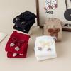 Knitted Material Slouch Socks Knee High Length Knitted Socks Uniform Socks  For 3-12 Years Old
