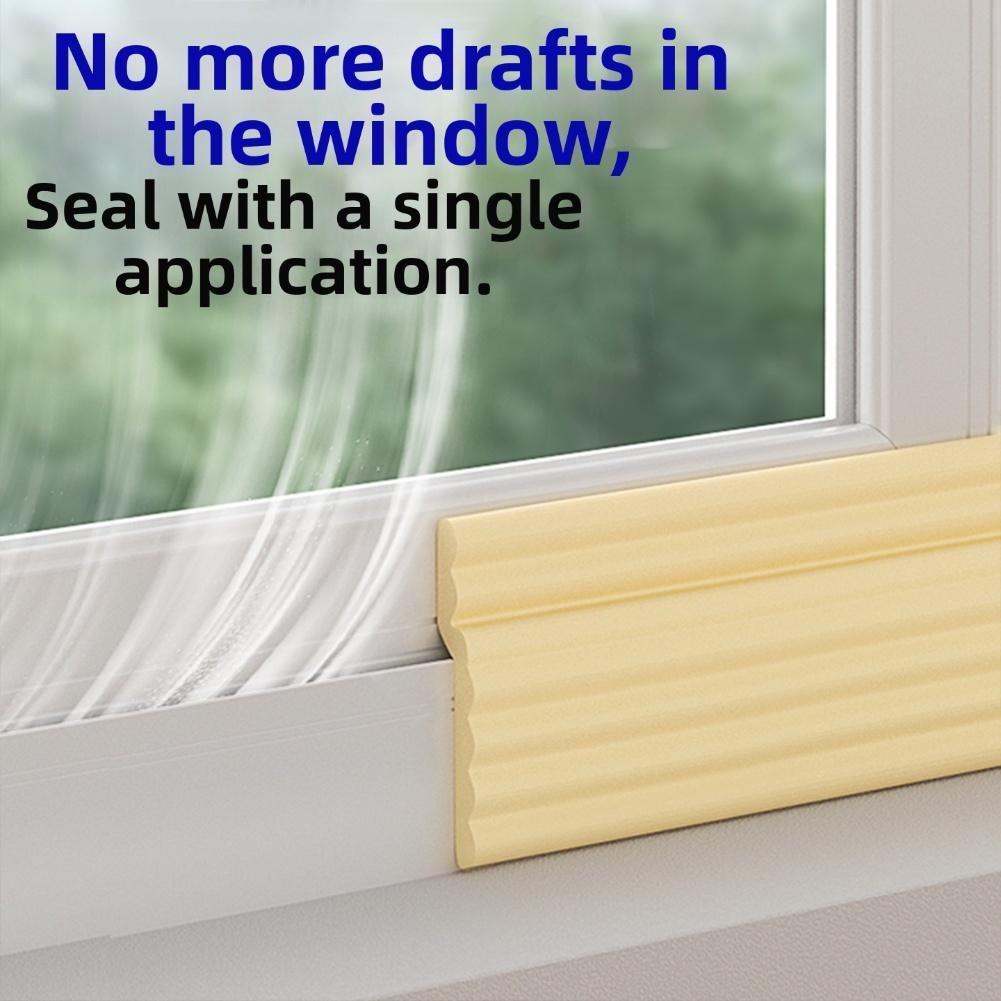 5pcs Doors Or-Windows Sealing Strip 2m For Drafts,Reducing Noise,Protecting-Collisions Soundproof Self-Adhesive Sealing Strips
