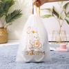 1pc Bear Travel Storage Bag Draw Rope Tie Mouth Bag Portable Clothing Underwear Dust Bag Cartoon Shoes Waterproof Packing