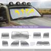 Auto Windschutzscheiben-Sonnenschutz Fensterabdeckung Faltbarer Sonnenblenden-Bezug Passend für Jeep Liberty 1999-2007 Auto-Innenraumzubehör, 8 Stück