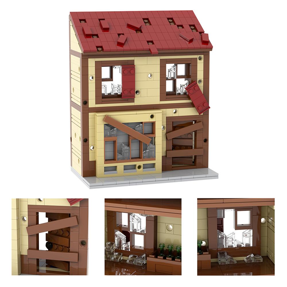 Serie Militară MOC Cărămidă Război Modern WW2 Fortificații Figură de Acțiune Războaie Model Blocuri de Construcție Jucării pentru Copii Cadou