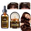 Natural Hair Care Oil, Nourishing Damaged Hair. Natural Hair Growth Oil Hair Care Cream Set Nourishes The Scalp,118ml+120g