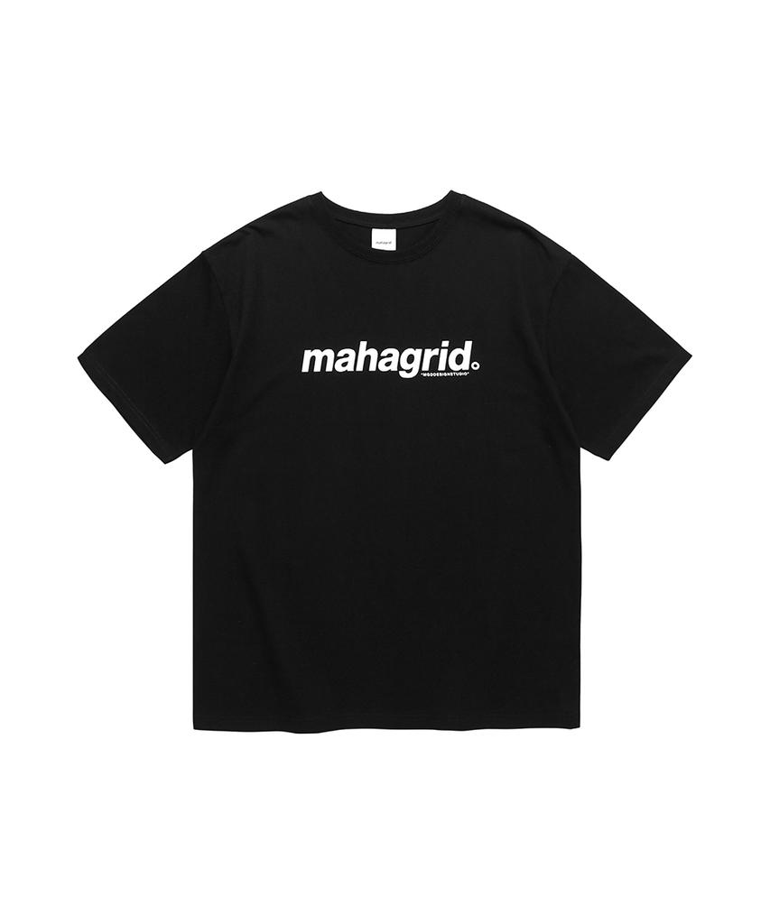 MAHAGRID Basic Logo Tee Black(Mg2Cmmt502A)