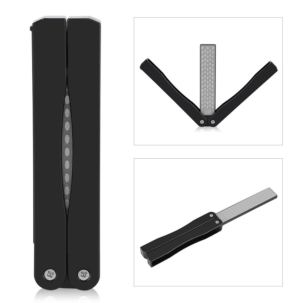 

Складной двухсторонний точильный камень 400/600# для заточки точильных камней чёрный