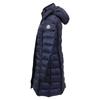 MONCLER HERMINE Hermine hooded down jacket coat O NavyUsed