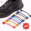 Twelfth 1-Meter Elastic No-Tie Colorful Shoelaces for Casual Shoes