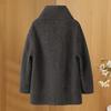 Women's Loose Wool Blend Double-faced Winter Coat