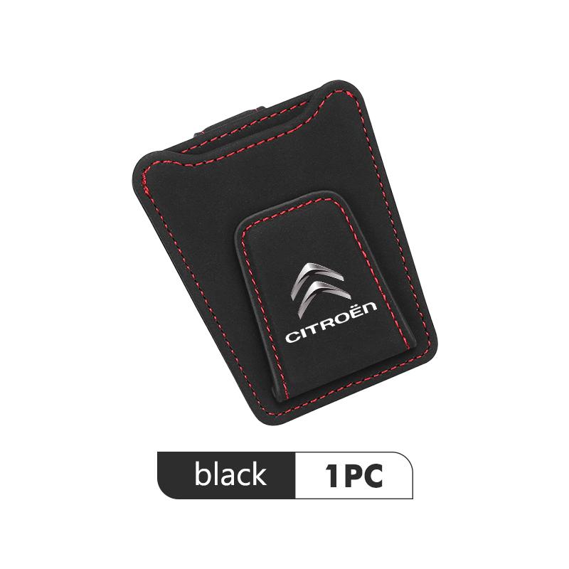 Car Sun Visor Glasses Clip Sunglasses Ticket Storage Holder For Citroen Jumper Celysee Cactus Picasso Aircross Saxo Grand