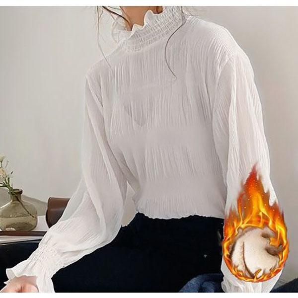 Women's Spring Autumn Lace Bottoming Shirts Female Solid Loose Shirt Tops Ladies Turtleneck Long Sleeve Popular Blouses