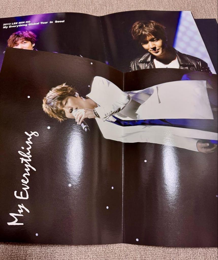 [USED] LEE MIN HO My Everything 2013 DVD Lee Min Ho
