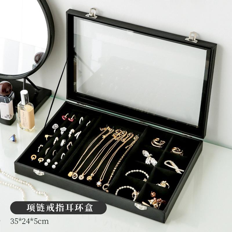 Jewelry Storage Box Earrings Earrings Necklace Jewelry Box Earrings Ring Bracelet Exquisite Jewelry Box Display Box