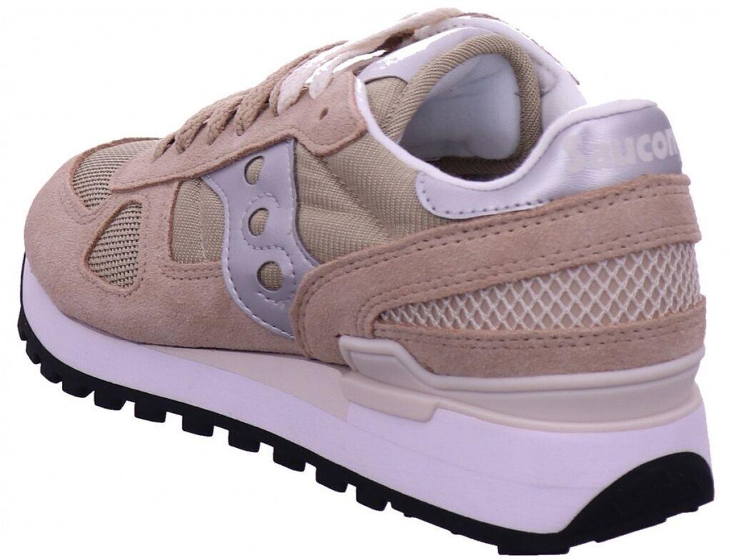 Women's Saucony Shadow Original Sneakers In Tan/silver