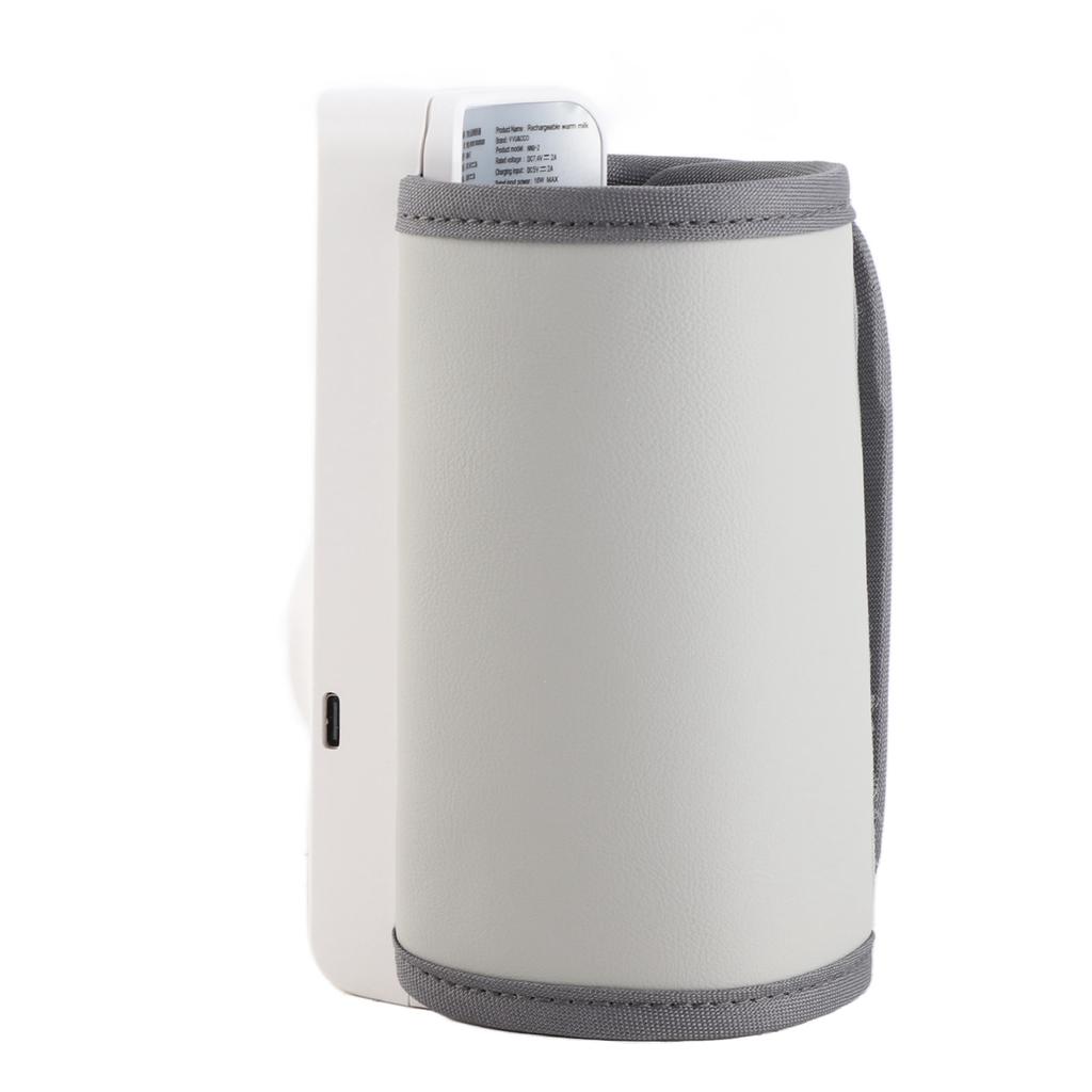 Bolsa térmica para mamadeira de leite ABS PU 3000mah X 2P 7,4V 2A 18W com carregamento USB isolado portátil para bebê