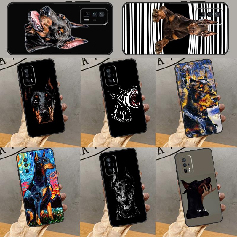 Dachshund Doberman Dog Case For Xiaomi 14 Ultra 15 13 11T 12T 13T 14T Pro POCO X3 X5 X6 X7 Pro M6 F5 F6 Pro Cover