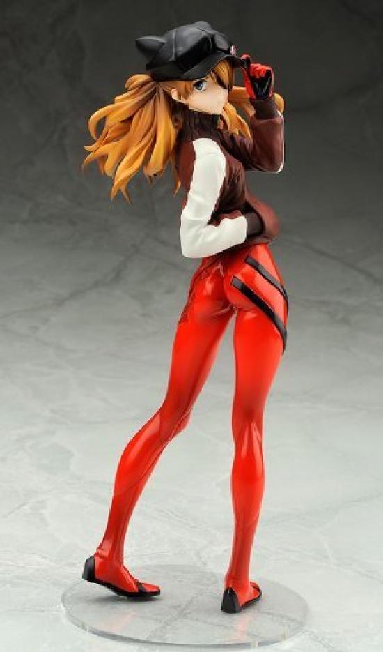EVA GLOBAL Limited Reprint Evangelion New Theatrical Q Shikinami Asuka Langley Jersey Completed Figure [Limited Sale] Version Ver. 1/7