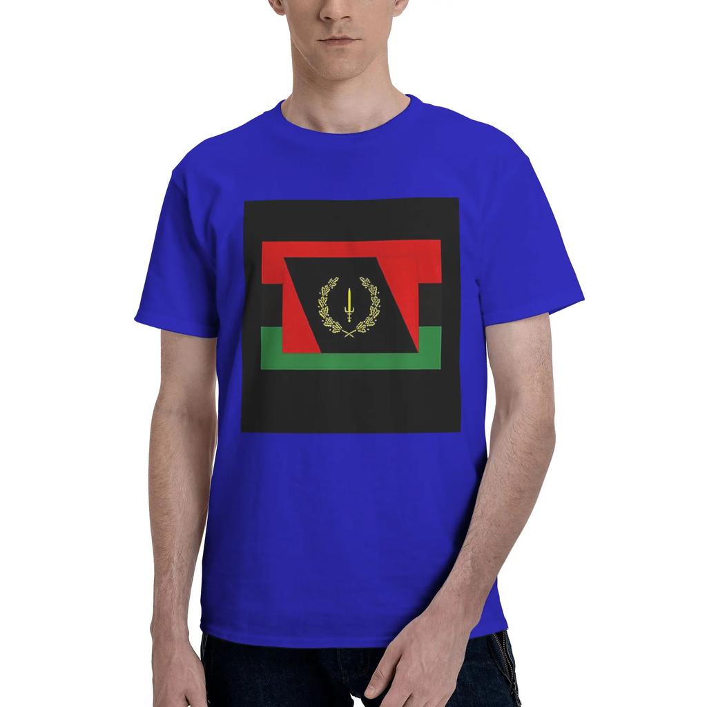 Copy of Black American Heritage Flag Men TShirt Oversized T Shirts Mens Crew Neck Cotton Tees Short Summer Male