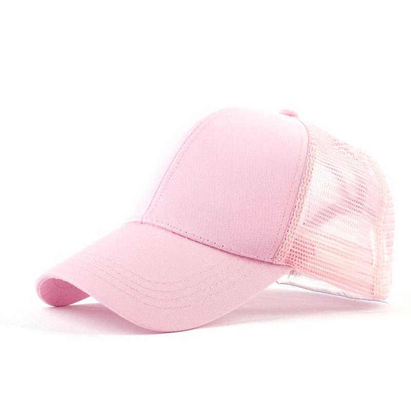 Messy Bun Baseball Hat Snapback Caps 