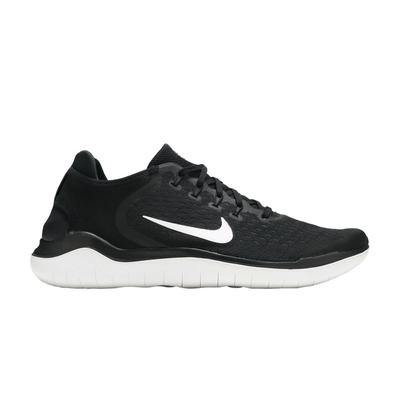 Men's Sneakers Free RN 2018 Black White Black/White
