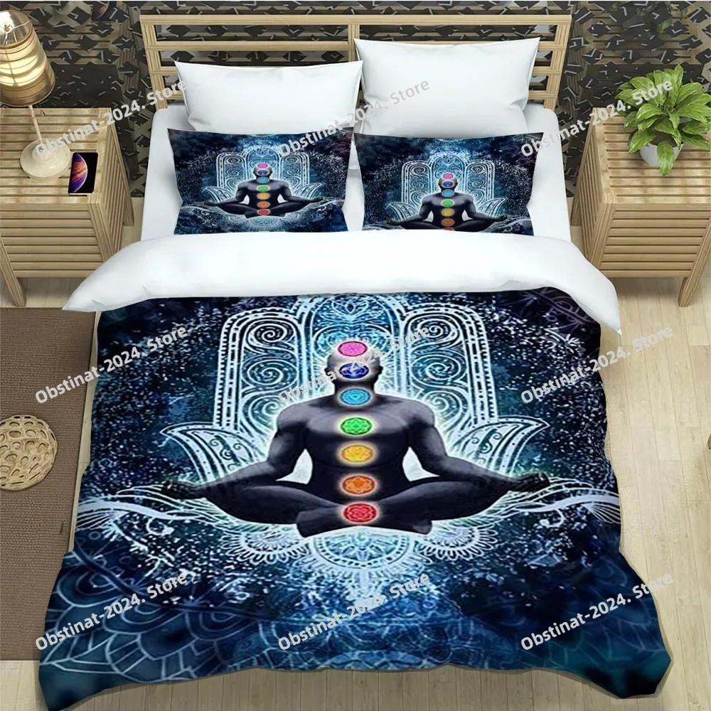 3D Chakra printed Bedding Sets exquisite supplies set duvet cover bed comforter set bedding set luxury birthday gift