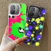 S-Splatoons Game Shockproof Phone Case for Xiaomi Poco X7 X6 X5 X3 Pro F7 Ultra M8 Redmi 15C 15 14C 13C 12C 10C 13 12 10