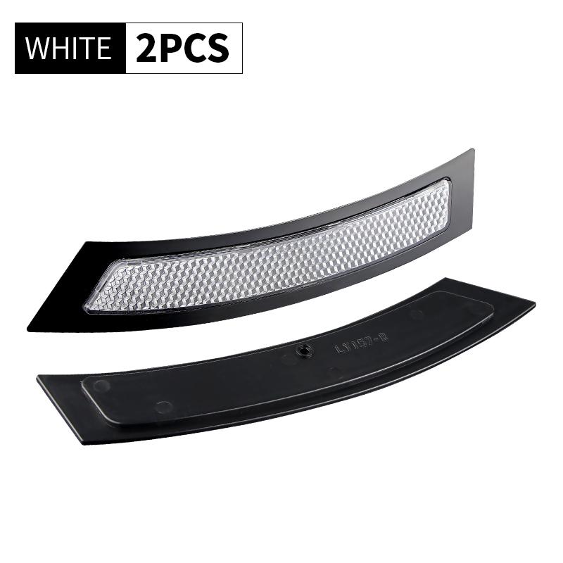 

2pcs Front Side Marker Bumper Reflector For 2007-2013 BMW 3 Series E92 Coupe E93 Convertible OEM: 63147162313