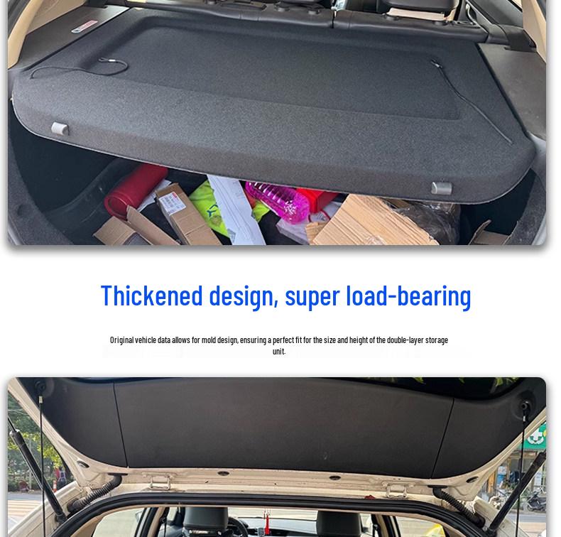 Customized Cargo Organizer Board for Geely Vision S1 Trunk Storage