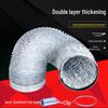 Thickened Three-Layer PVC/Aluminum Foil Flexible Hose for 150/170/160/180 Range Hood Vent Connection