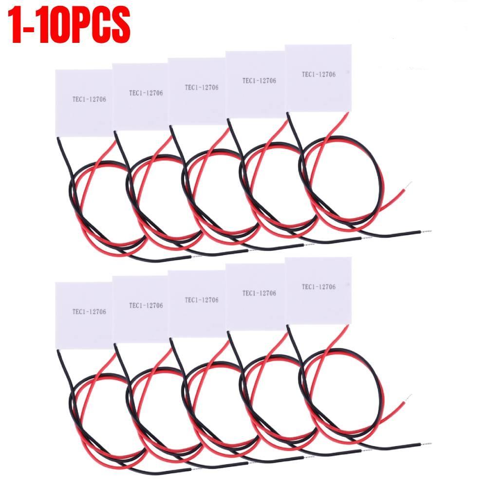 1-10 PZ TEC1-12706 Raffreddatore Termoelettrico Moduli Elementi Peltier 65W 12V 5.8A Modulo a Piastra per Raffreddamento per Generazione di Energia