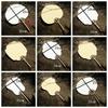 Bamboo Handle DIY Fan Blank DIY Hand Painted Fan Painting Versatile Round Fan