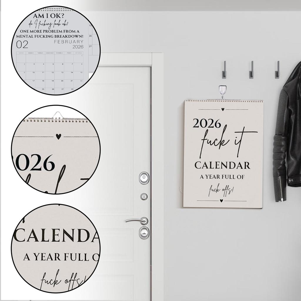 Ønskeliste Kalender, Hjemmedekorasjon, Julegave, Familie Må-ha Kalender