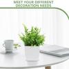 Realistic Fake Potted Plant Indoor Decoration Small Artificial Bonsai Plant Desk Office Faux Greenery Plastic Plants for Home