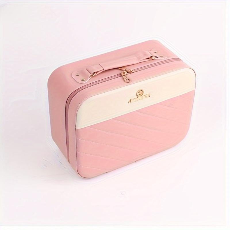 

Косметичка Вишуканий святковий компаньйон Подарункова валіза Багатофункціональна косметичка великої місткості 22*15.5*9cm рожевий
