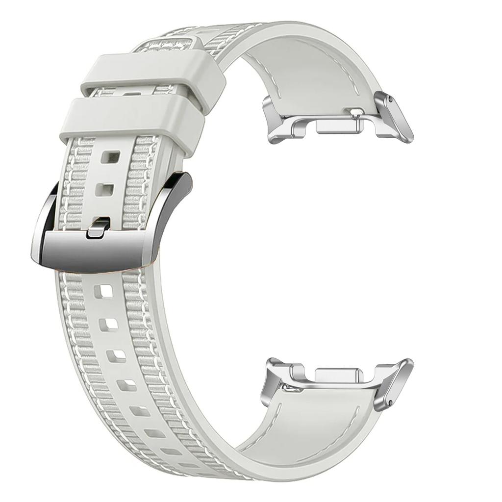 NEW Nylon Silicone Strap for Samsung Galaxy Watch 8Classic 46mm 8 40mm 44mm Correa Sports Band for Galaxy Watch Ultra 2025 47mm