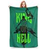 1PC Home One Pieces Blanket Throw Blanket  Novelty Warm Blanket All Season Gift