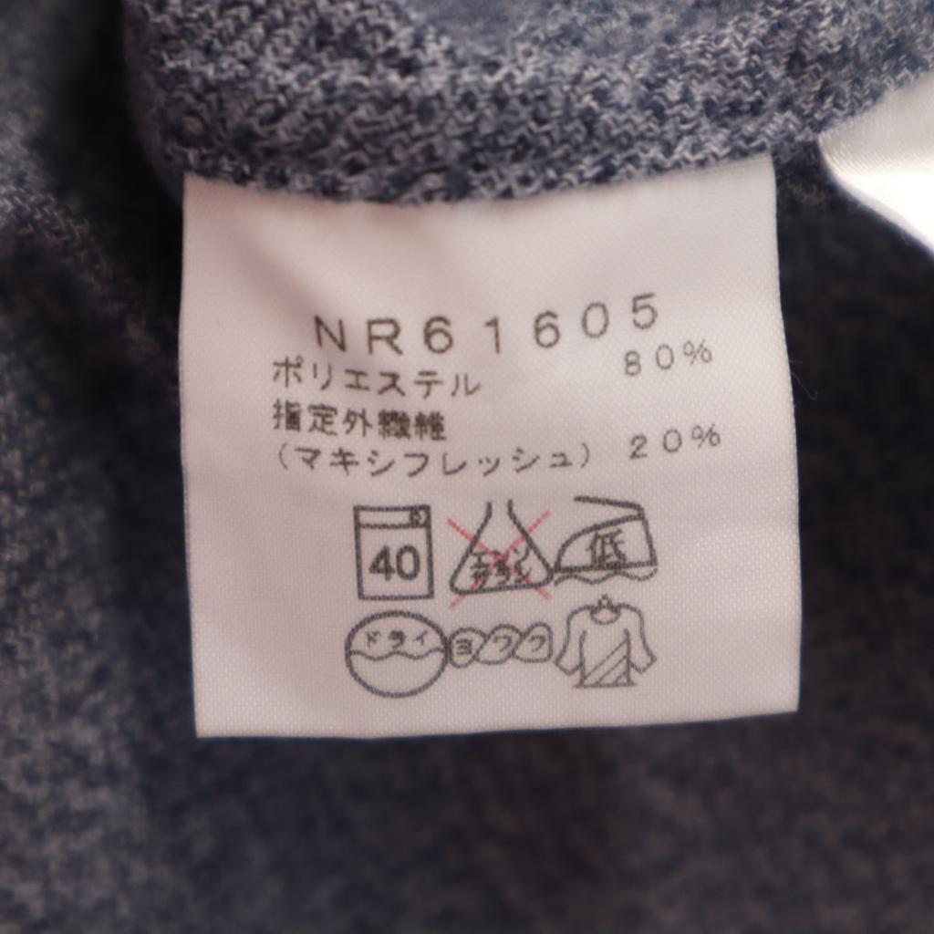 The North Face Long Sleeve TABOR Button Down Shirt M Navy NR61605 Outdoor Men's Used
