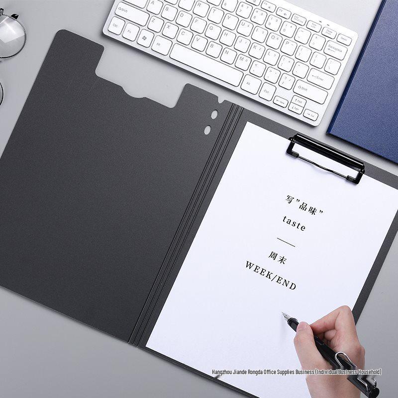A4 Multifunctional Meeting Folder Blackboard Pad - Office & Student Supplies