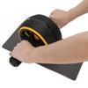 Abdomen Fitness Roller Household Detachable Handle Abdominal Exercise Equipment ToolYellow