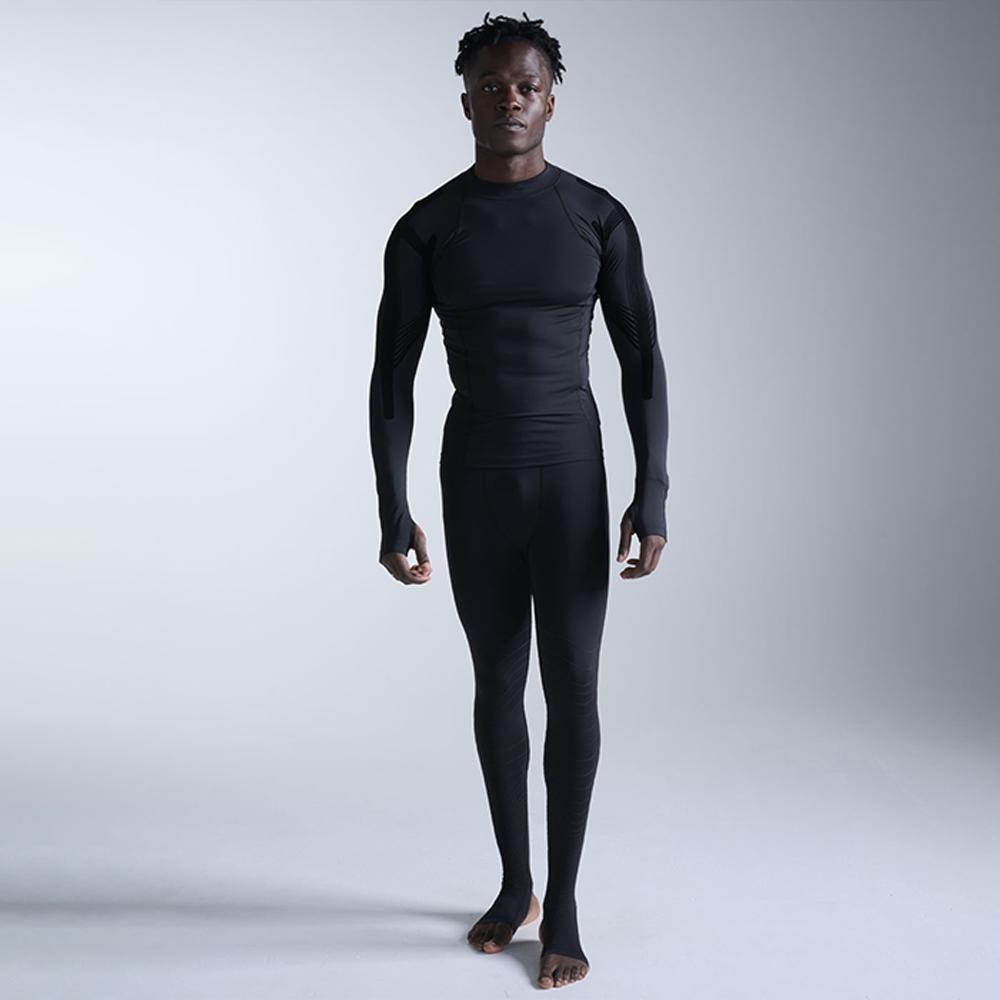 Tutaimjeuyu (Men'S) Recovery Fir Compressed Top_Ma7446Ablk-Nro