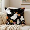 Halloween Childrens Trick Oral Happy Patterns Cushion Cover Pillowcase Antidustmite living Room Sofa Decor Cushion Room