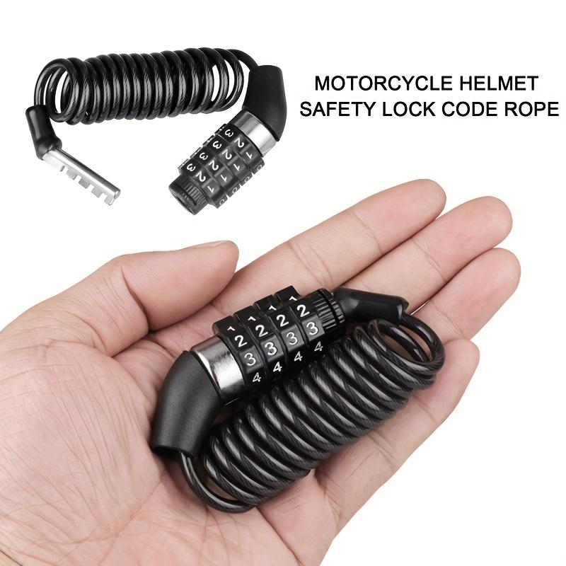 4-Digit Combination Security Lock for Electric Scooters Bikes and Helmets Anti-Theft Weather-Resistant