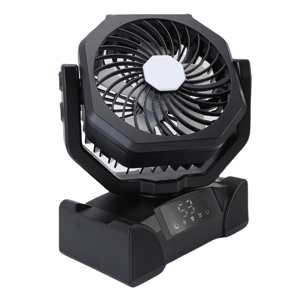 Portable Fan with LED Light Remote Control 20000mAh Battery Powered Rechargeable Cooling Fan for