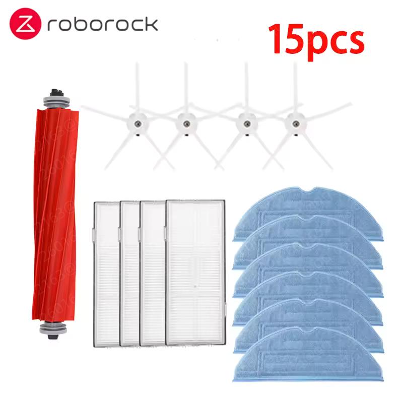 Roborock S7 S70 S75 S7Max S7 Maxv Ultra T7S Plus S7 Pro Ultra Accessories Main Brush Hepa Filter Mops Robot Vacuum Cleaner Parts