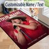 Custom Text Benson Boone Pattern Floor Rug Soft Indoor Carpet Mat Living Room Bedroom