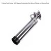 Fishing Rod Holder 360 Degree Adjustable Rail Mount Rod Holders Stainless Steel Rail Mount Clamp for Marine Boat