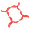 2 Paar Propeller Leichtgewicht 3 Blätter RC Drohnenpropeller für Avata 2 3032S FPV Drohne Rot