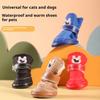 Dog Snow Boots Shoes Cotton Supplies Teddy Snow Boots Waterproof Warm Anti Slip Ratio Compared Bears Autumn Winter Pet Cat Shoes